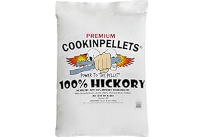 Cookinpellets CPH18 kg-Hickory-Holzpellets, 18 kg, Braun