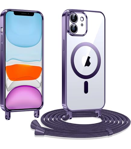 Funda Para IPhone 11 Pro Con Cordón Ajustable - Silicona Líquida, Incluye Correa Colgante, Protección Anticaídas Y Arañazos, Negro