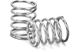 GUNGY Druckfeder Edelstahl Feder Druckfedern 25mm Drahtdurchmesser 1,8mm Außendurchmesser 20mm Länge 25mm Maximale Federkraft 4kg 4 Stück