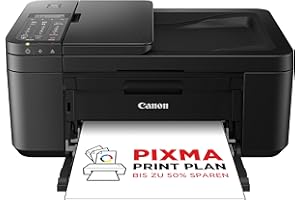 Canon PIXMA TR4750i 3-in-1 Abonnement Drucker für das Homeoffice, Kopierer, Scanner – automatischer beidseitiger Druck, 20-Bl