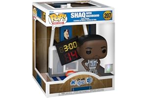 Funko Pop! Deluxe: Magic - Shaquille O'Neal - Shaq z płytą winylową - kolekcjonerska figurka winylowa - pomysł na prezent, oficjalny towar - zabawki dla dzieci i dorosłych - fanów sportu
