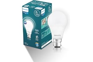 Philips 9W Motion Sensor B22 LED Bulb | Motion Sensor Light for Home | Motion and Ambient Sensor LED Bulb | Crystal White, Pack of 1