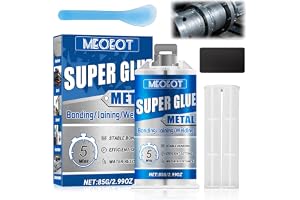 Meoeot Kallsvetsning för metall 85g, extra stark epoxi för reparation | Epoxilim, tvåkomponentslim, flytande metalllim, för svetsning i rostfritt stål, aluminiumlegering