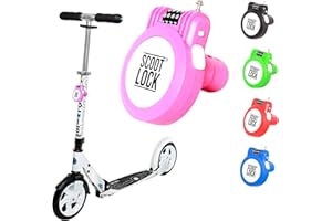 SCOOT LOCK® Antivol Portable à Combinaison et antivol pour vélo - Câble Micro Trunki Segway Birdie Ozbozz Evo Stoy - pour Enfants et Adultes