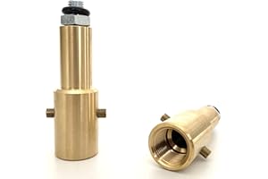 LPG-MEGASTORE Bajonett LPG GPL Adapter M10 verstärkt lang