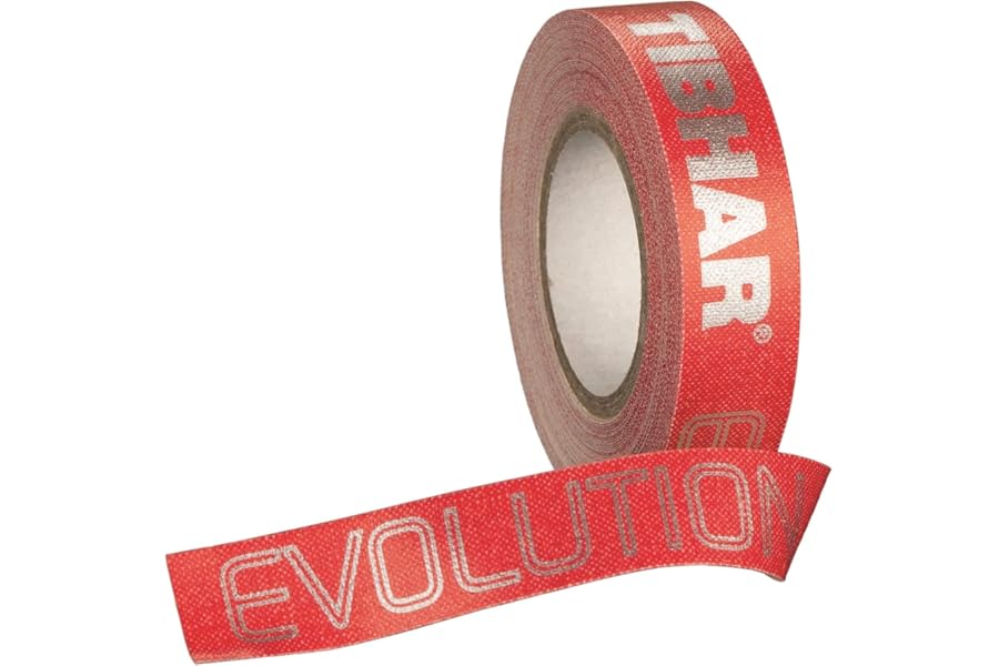 Tibhar Table Tennis Edge Band Evolution 12 mm Wide 5 m Long Red