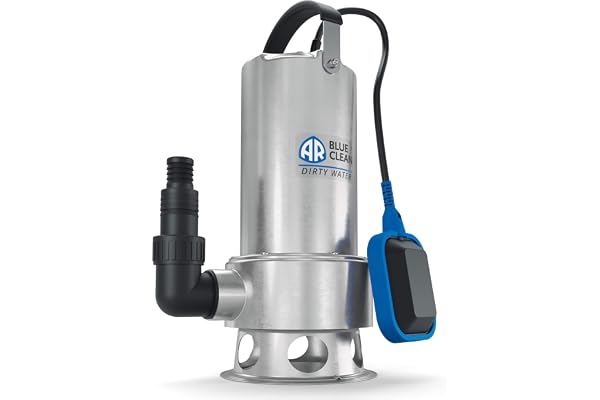 AR Blue Clean Pompe Immergée ARUP 1100XD pour Eaux Sales (1.100 W, Débit max. 16.500 l/h, Hauteur d'élévation max. 10,5 m)