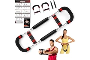 NOONCRAZY Twister Armtrainer, 13-27kg Verstellbarer Brustmuskel Trainingsgeräte für Zuhause, Arm Chest Trainer mit Poster für Männer & Frauen, Brustmuskeltrainer zur Verbesserung der Oberkörpermuskulatur