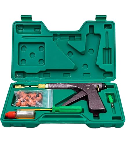 Kit Réparation Pneu Voiture 85 Pièces – Anti-Crevaison Urgence Auto Moto Camion – 3 Tailles Clous Caoutchouc + Tournevis