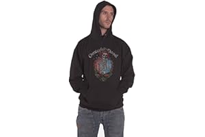Grateful Dead Kapuzenpullover Floral Stealie Nue offiziell Unisex Schwarz