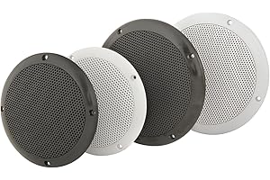 ADASTRA Water Resistant 5" Speakers | White | 80W Max | 4 Ohms