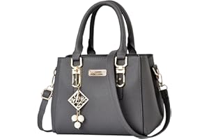 FUFUDDK Sac à Main Femme PU Simili Cuir Femme Cabas Pour Travail Elégant Classique Chic Vintage Dame Bandoulière Amovible Compartiment Zippé Porte Monnaie Et Sac à Main Top Grip Sac à BandoulièRe