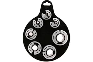 MUXSAM Car Air Conditioning Fuel Line Disconnect Tool Set OIL Pipe Removal Repair Tool, 7 in 1 AC Disconnect Tool Air Condition Oil Fuel Line Disconnect Tool Quick Connecting Sleeves