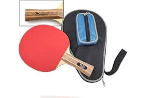 Ludomax Tischtennisschläger Garlando mit Hülle, tolles Geschenk mit individueller Gravur