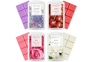 SCENTORINI Cera derretida, Cubos de cera, Cera de soja Perfumada que Se Derrite para Calentador de Cera