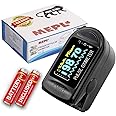 MEPL Made in India Pulse Oximeter Digital LED spo2 pulse oximeter fingertip Oxymeters For Oxygen Level, oxygen meter finger oximeter With Battery Included (CE Certified)
