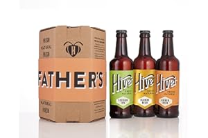 Hiver - Craft Beer - Fathers Day Gift Set - 3 Bottle Gift Pack - Honey Blonde, Amber and Session IPA