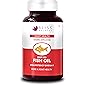 Bliss Welness Fish oil (2000 Omega 3 with 360 mg EPA & 240 mg DHA per serve) for Brain Heart and Eye health - 60 Softgel…
