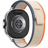 Rongep Samsung ile Uyumlu [2025] Travel Loop Kordon Galaxy Watch 8 44mm/40mm/Classic 46mm i&ccedil;in Rahat Kumaş Watch8 Classic Kor
