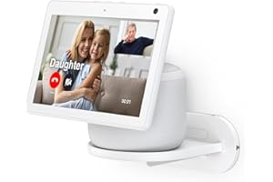 PlusAcc Support Mural pour Echo Show 10 (3e génération) - Blanc