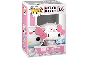 Funko Pop! Sanrio: Hello Kitty – Hello Kitty in Cow Cosplay – vinylsamlarfigur – presentidé – officiella handelsvaror – leksa