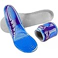 CSL INSOLES ORTHOTIC UK SIZE 3-12 BLUE AVAILABLE FOR WORK BOOTS HIKING RUNNING TRAINERS FOOT SUPPORT HEEL SHOE INSERTS GEL MASSAGING FOR MEN AND WOMEN