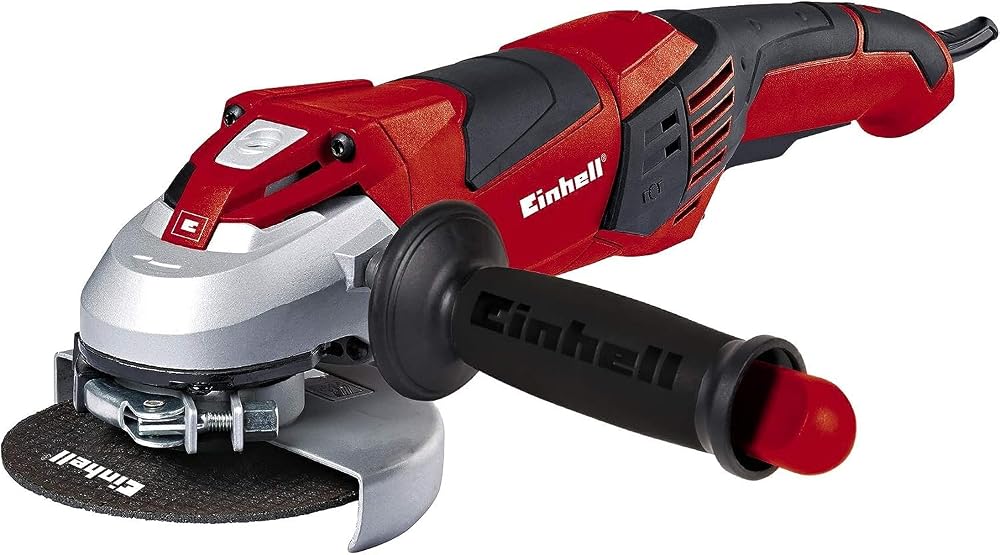 Einhell Avuç Taşlama Makinesi TE-AG 125 CE 4430860 | 1100 W | Ø 125 mm | 33 mm kesme derinliği | sabit elektronik | kesme koruyucusu | kesme diski dahil değildir