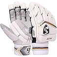 SG Hilite White Batting Gloves Sheep Leather RH