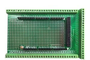 ICQUANZX ARCELI Prototype Screw/Terminal Block Shield Board Kit For MEGA 2560 R3 DIY Soldered