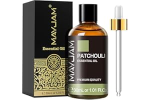 MAYJAM Huile Essentielle de Patchouli 30ML de Haute Qualité pour Diffuseur, Humidificateur, DIY, Home, Wardrobes