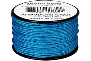 Atwood Rope MFG 1.18mm Micro Cord - Blue USA Made