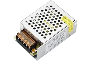 APRILYE Alimentatore 12V 5A, Alimentatore Interruttore Stabilizzato 5 Ampere 12 Volt Per Striscia Led Stabilizzato AC 110V - 240V to DC Trasformatore di Alimentazione 60W