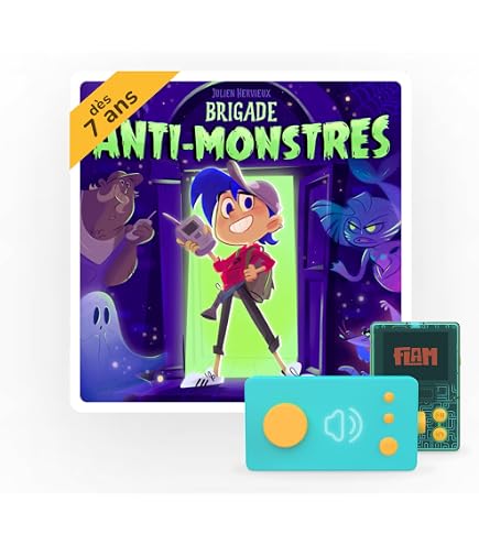 Lunii – Livre Audio Bêtes & Bêtises – 12 Histoires Interactives – 1h33 – Dès 3 Ans – À Télécharger Sur Ma Fabrique à Histoires Ou FLAM