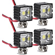 INJORA RC LED Phare RC LED Light RC Accessoire RC Phare pour 1/10 RC Rock Crawler Axial SCX10 90046 (Bleu INJORA RC LED Phare RC LED Light RC Accessoire RC Phare pour 1/10 RC Rock Crawler Axial SCX10 90046 (Bleu