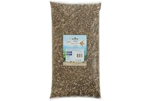 Dehner Aqua Grava para Acuario, Grano 2-4 mm, 5 kg, Gris/marrón