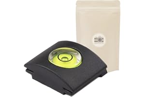 Protège Griffe avec Niveau à Bulle. Cache Griffe Flash. Cache Sabot Flash pour Appareil Photo DSLR Canon Nikon Pentax Olympus Panasonic Protection Niveau a Bulle Photo - ADAPTOUT Marque FRANÇAISE