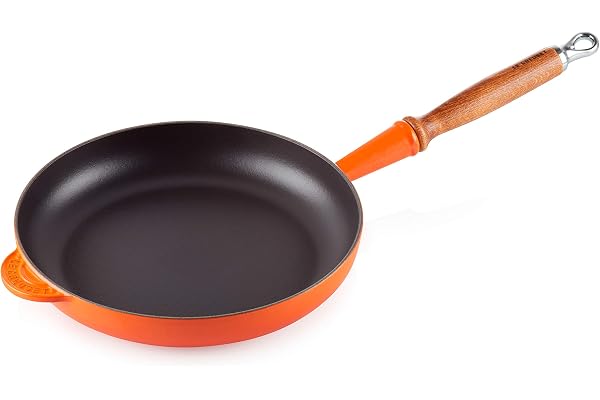 Le Creuset 20058240900460 poele en fonte émaillée 24cm Fonte volcanique 24