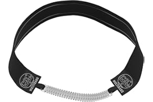 ‎INVISIBOBBLE invisibobble Multiband Haarband True Black I 1x Haarband schwarz mit Spirale Haargummi für Mädchen, Damen I 2-in-1 Funktion, starker Halt und haarschonend I das Original, designed im Herzen Münchens