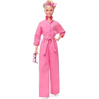 Voiture Télécommandée Barbie Corvette - Rose Rétro Avec Piles Incluses - Pour Enfants 3 Ans Et Plus