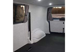 KARAT - Tessuto in feltro agugliato Superflex, tessuto da rivestimento in feltro, vendita al metro, tessuto per rivestimento abitacolo (colore: grigio chiaro, 206 x 250 cm)