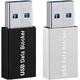 SOLUSTRE USB- Datenblocker (2Er- Pack) Daten Blockieren Unerwünschte Datenübertragung Sicheres Laden Verhindern Hackerangriff