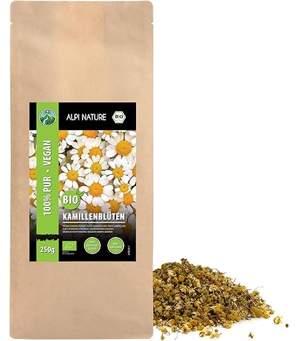 Chamomile Blossoms Organic Herbal Tea - Fava Tea