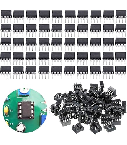 Lot De 2 Circuits Intégrés Signetics NE567N - DIP 8 - Neuf