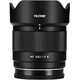 VILTROX AF 25mm F1.7 APS-C Kamera Lensi Otomatik Odaklama Hafif Sokak Fotoğraf&ccedil;ılığı (Sony E i&ccedil;in)