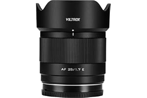 VILTROX AF 25mm F1.7 APS-C Kameraobjektiv Automatisk fokusering Lätt gatufotografering (för Sony E)