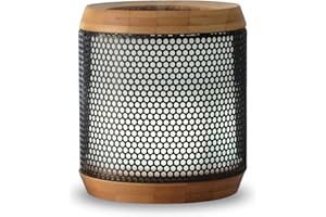 ZEN ARÔME Zen'Aromat dyfuzor olejków eterycznych Elipsja - ultradźwiękowy dyfuzor aromaterapia na zimno - Elektryczny dyfuzor zapachowy do domu - wielofunkcyjne oświetlenie LED - naturalne materiały bambusowe i