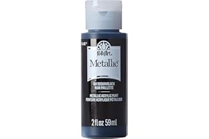 FOLKART Folk Art Peinture Acrylique métallique, Couleurs Assorties (60 ML), 6102, Or Rose 2 Ounce