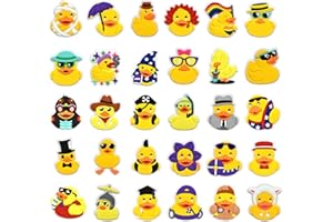 YFJSML Shoe Charm, 30-Pack Ciondoli per Scarpe da Zoccoli, Paperelle Decorazione di Scarpe, Ciondoli per Scarpe, Accessori per la Decorazione del Braccialetto per Regali di Compleanno, Feste di Natale