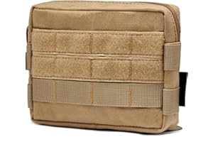 TRIWONDER Pochette Tactique Sacoche Ceinture EDC Multifonctionnelle Poche Molle Militaire pour Randonnée, Voyage, Sport en Plein Air