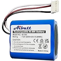Batteria Ricambio Per IRobot Braava E Mint - 7.2V 3500mAh Ni-MH, Compatibile Con Modelli 380/390/5200 - Foto 8